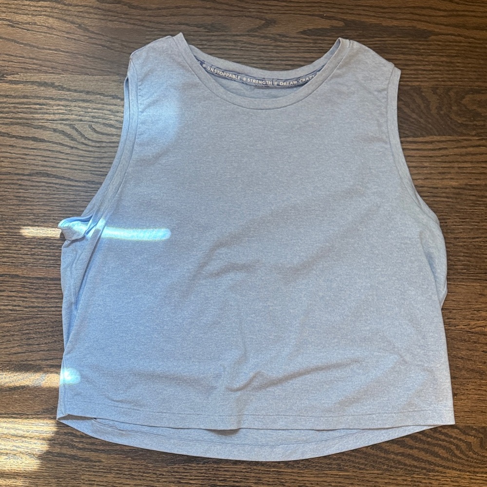 Athleta Light Gray Kids Tank Top